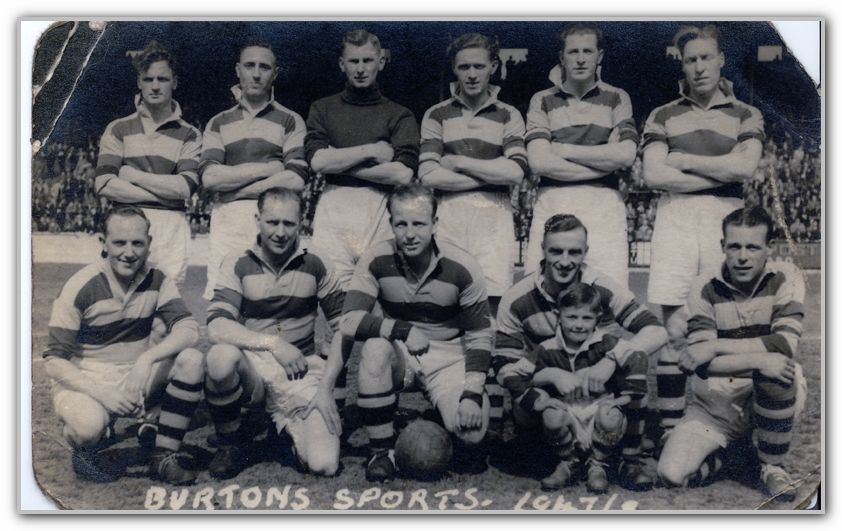 Burton Sports Football Team 1947